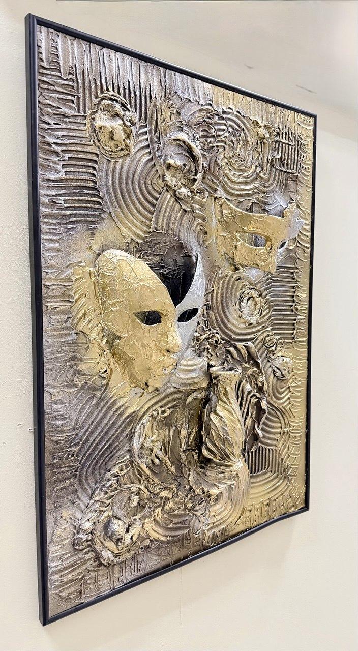 Слои Личности. Лицо под лицом.  — 50 × 70 см