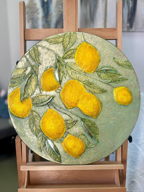 Солнце Андалусии — 70 × 70 × 3 см