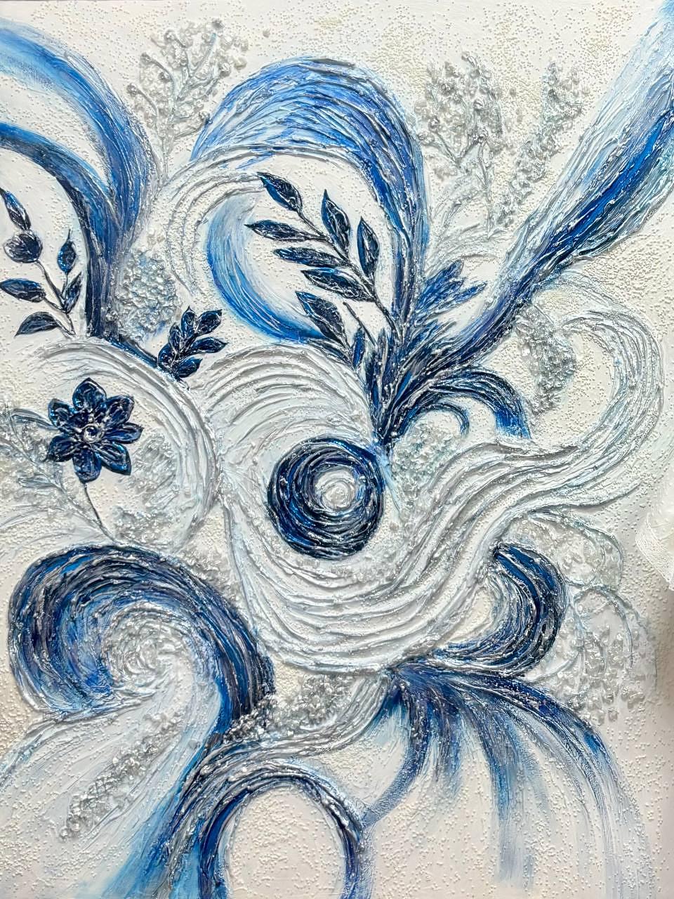 Моя Гжель. Мой Дом. Мое прочтение гжели. Абстракция — 1