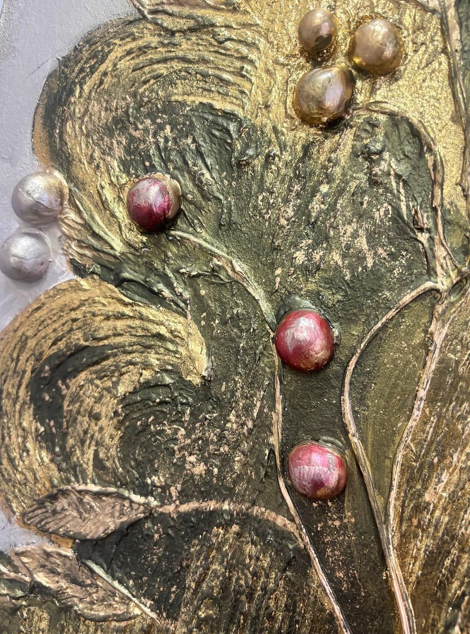 Диптих: «Мысли о хохломе. Абстракция» — 4